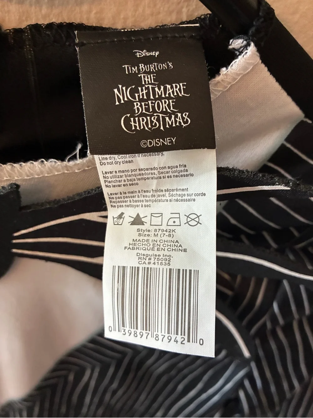 Jack Skellington Halloween Costume